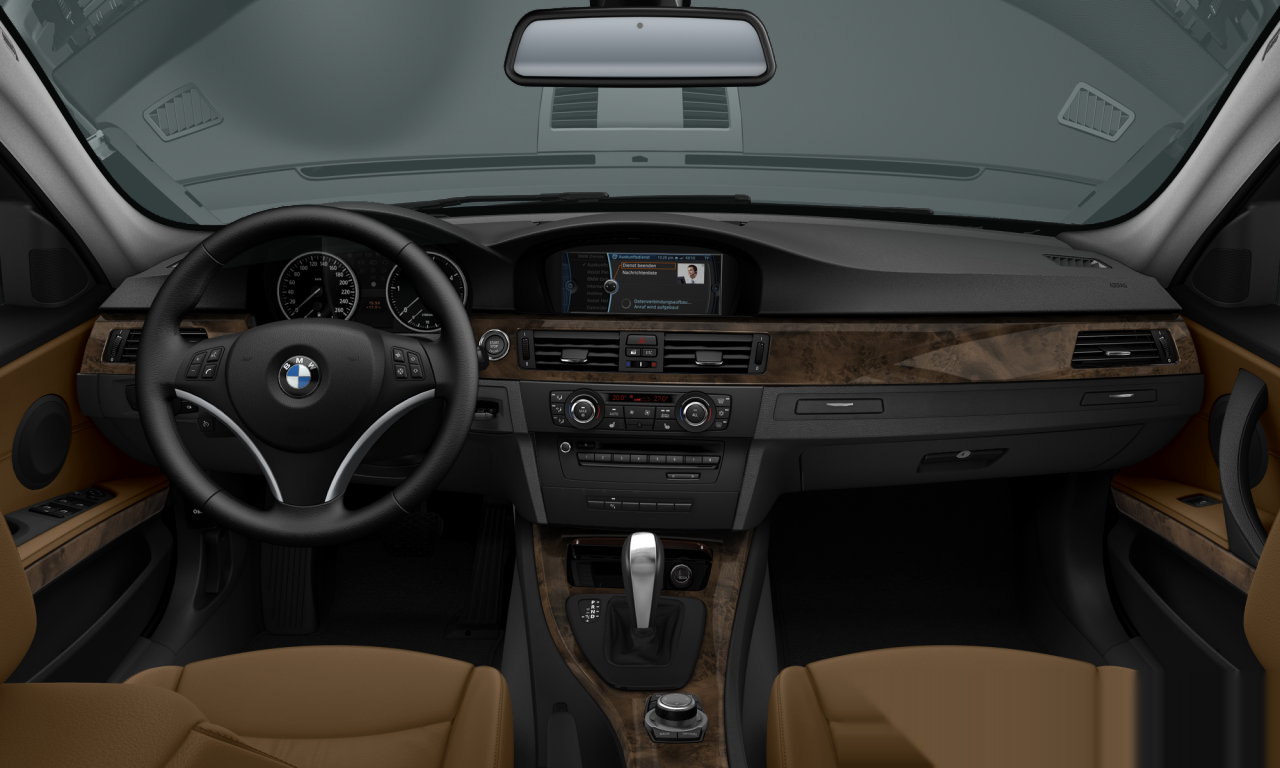 Interior of BMW 318d (E90 (MUE)), VIN WBAPG11010E582589