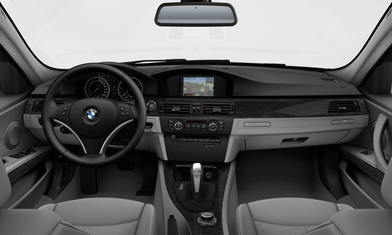Interior of BMW 320i (E90 (MUE)), VIN WBAPG56050NN56724