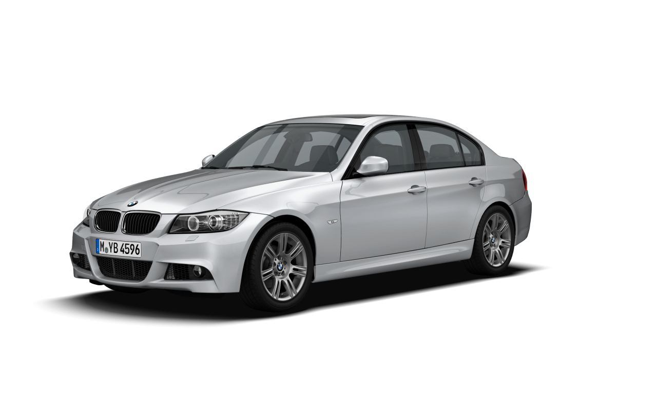 Exterior of BMW 320i (E90 (MUE)), VIN WBAPG56090NM13176