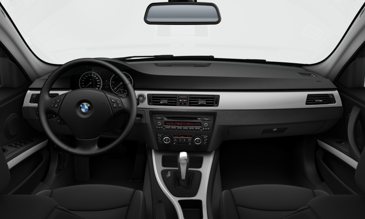 Interior of BMW 323i (E90 (MUE)), VIN WBAPG7C56BA936662