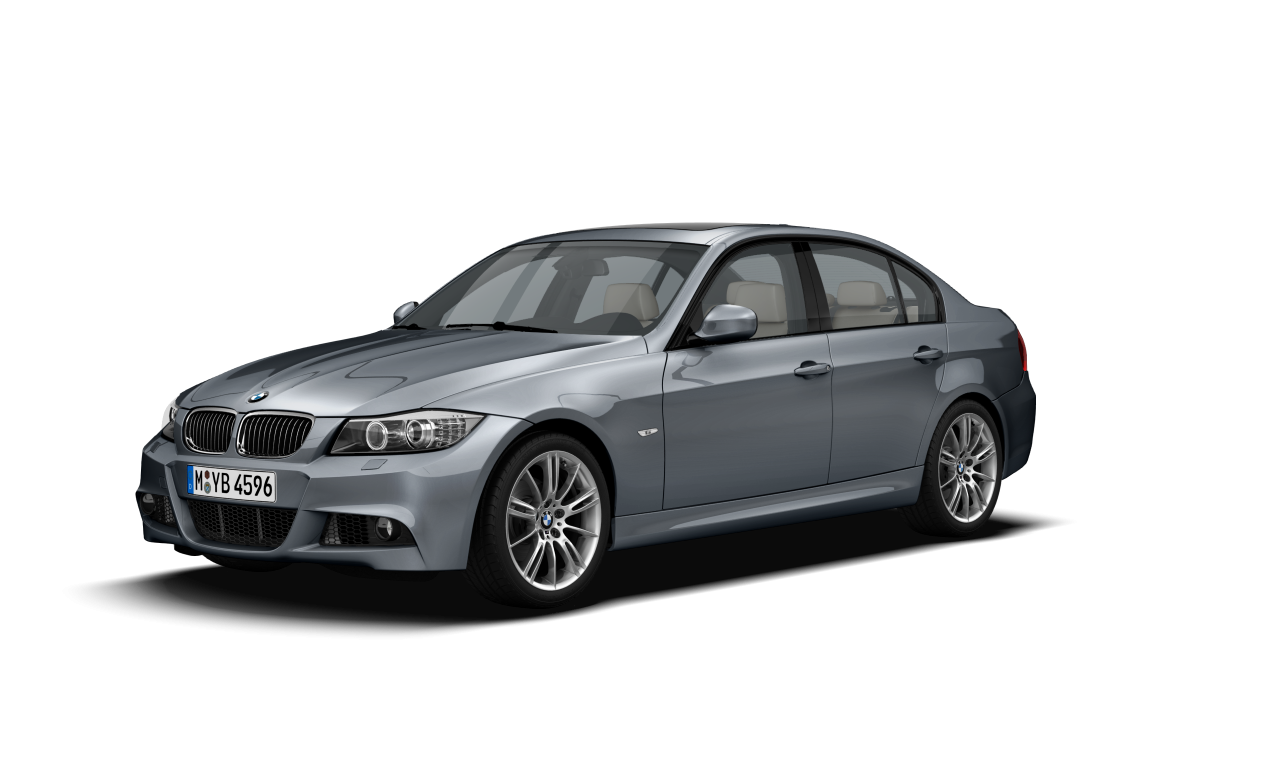 Exterior of BMW 325i (E90 (MUE)), VIN WBAPH16040NL75524
