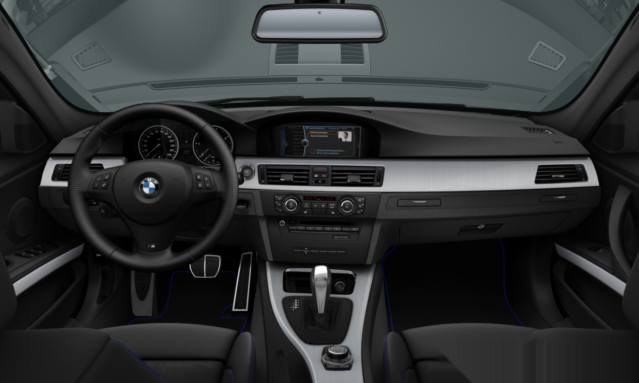 Interior of BMW 335i (E90 (MUE)), VIN WBAPM51070A998279