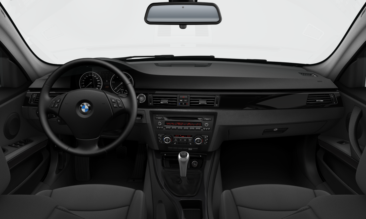 Interior of BMW 318d (E90 (MUE)), VIN WBAPN11050E459660