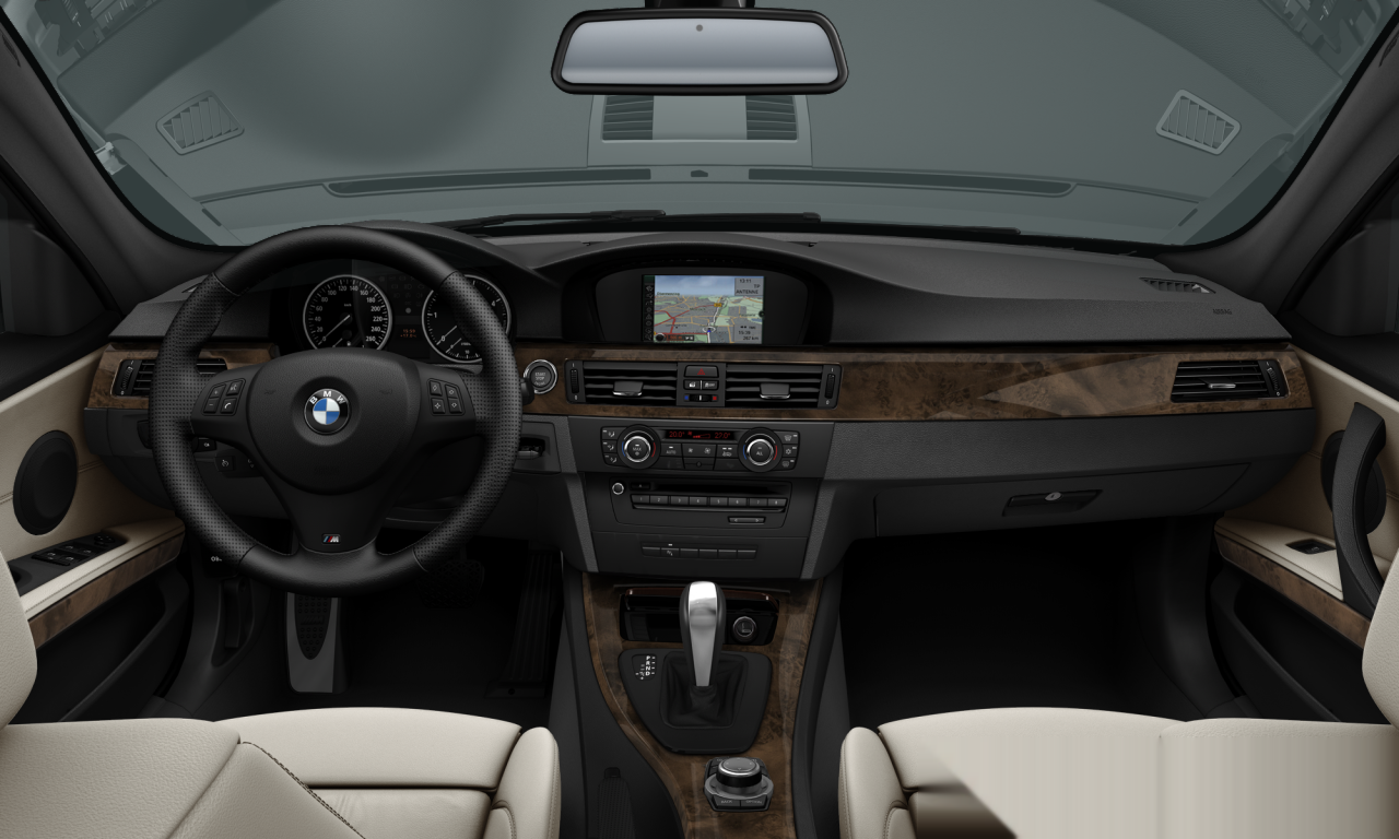 Interior of BMW 320d (E90 (MUE)), VIN WBAPN32080A473585