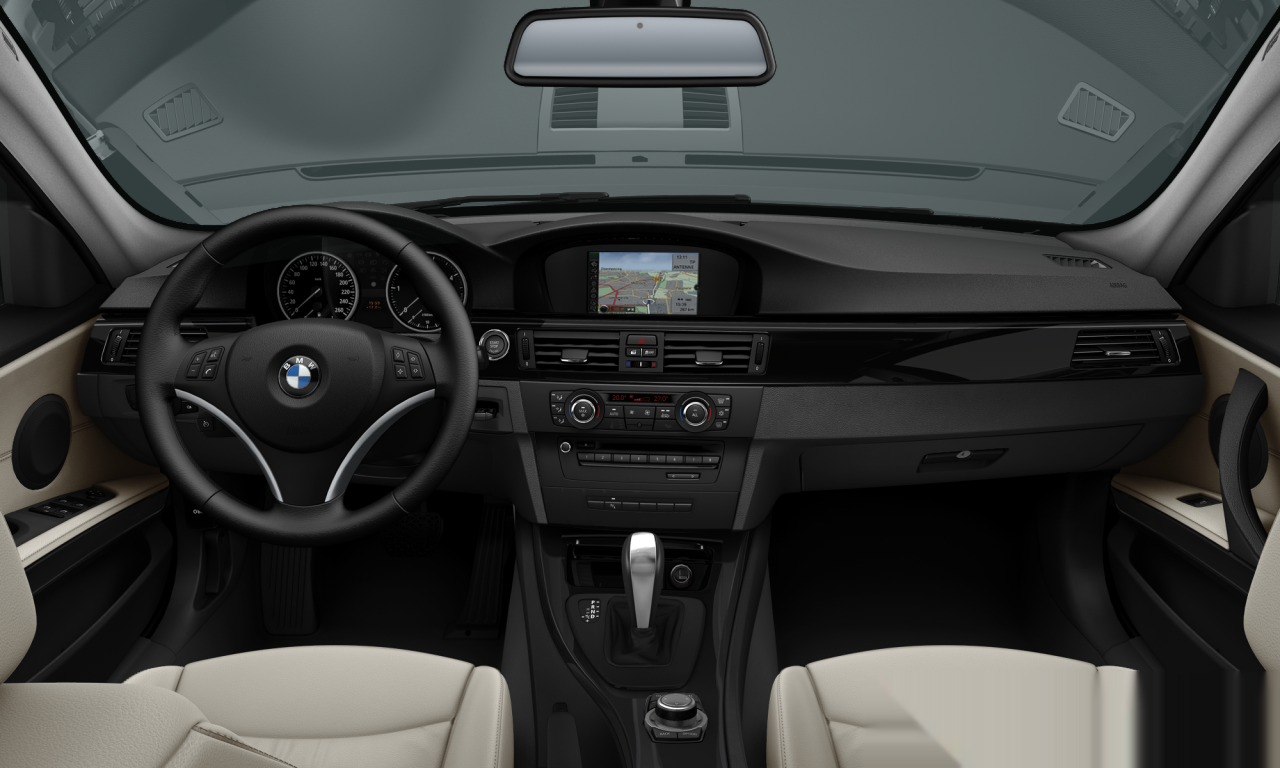 Interior of BMW 320d (E90 (MUE)), VIN WBAPN32090A472882
