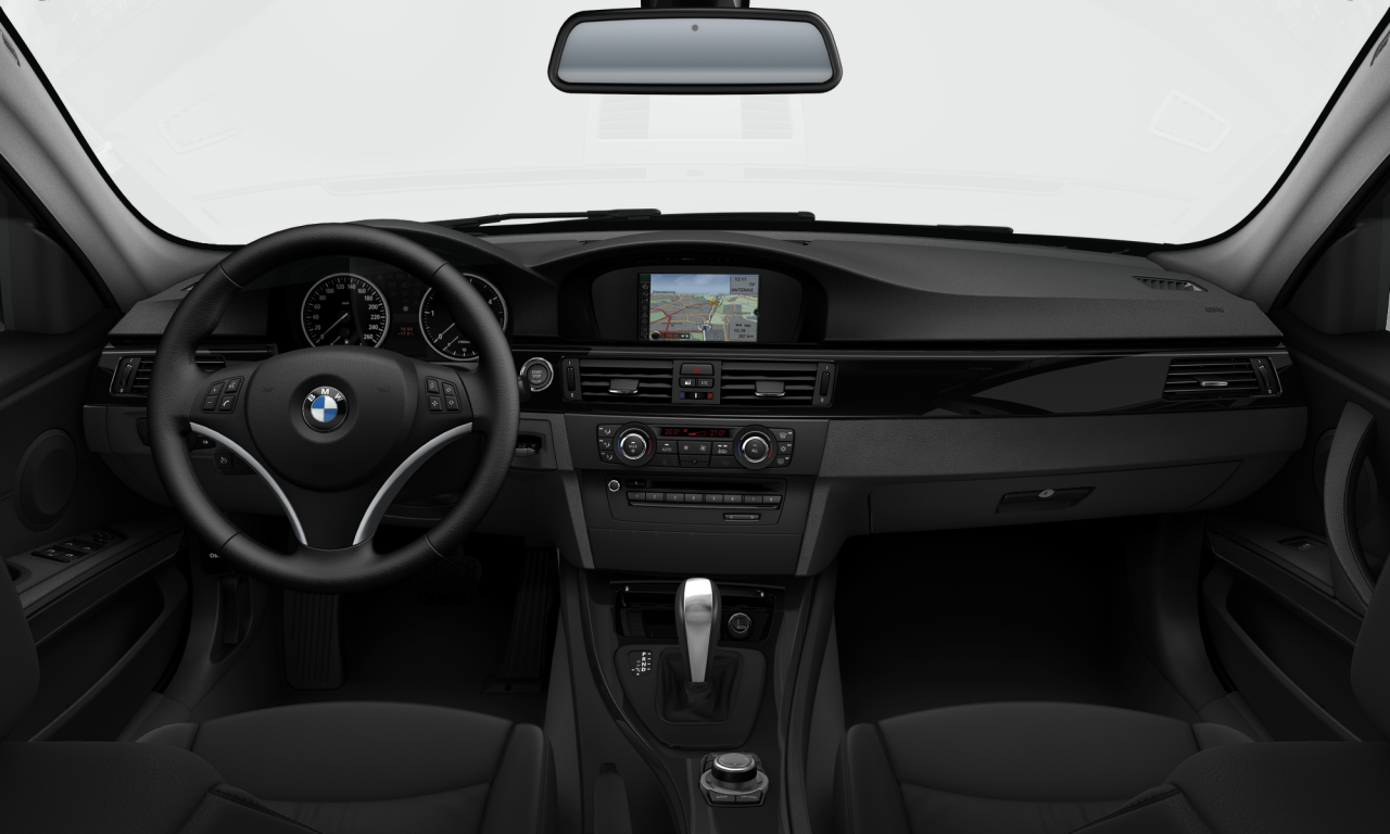 Interior of BMW 320d (E90 (MUE)), VIN WBAPN36080NM37687