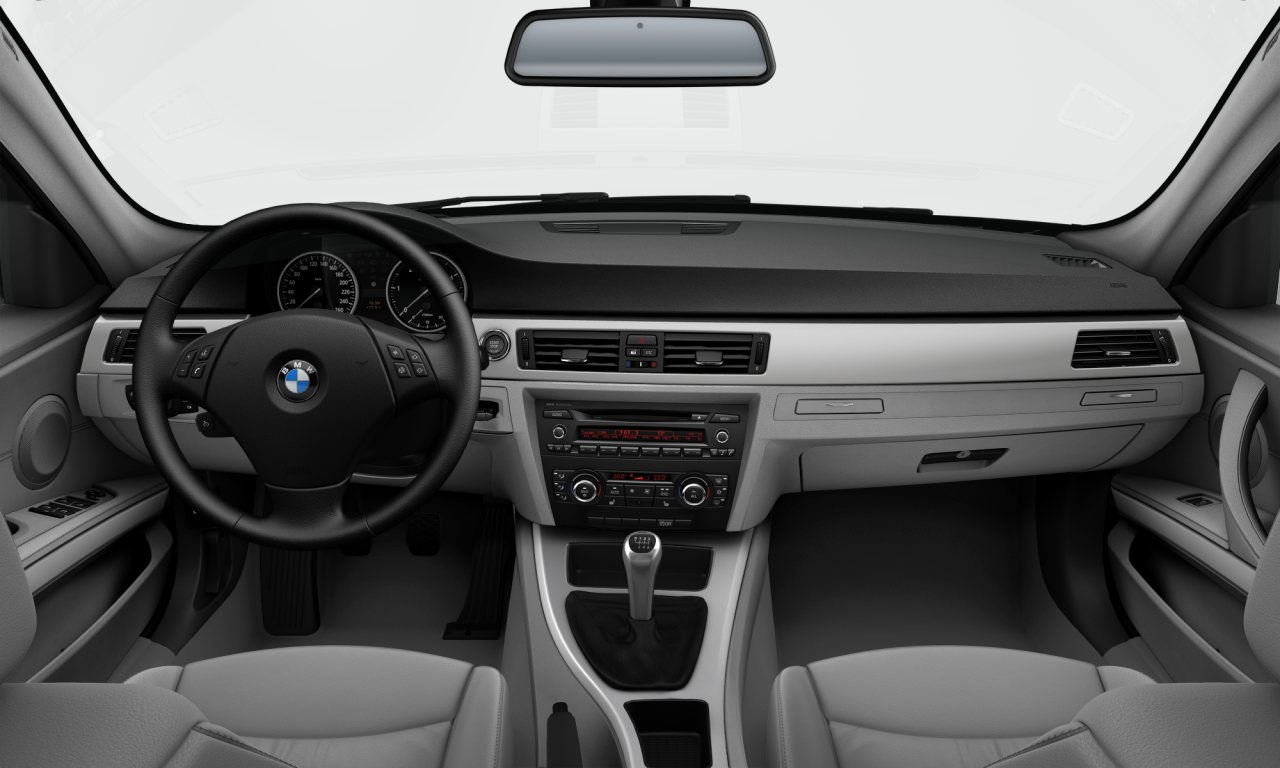 Interior of BMW 320d EfficientDynamics Edition (E90 (MUE)), VIN WBAPP51000A869050