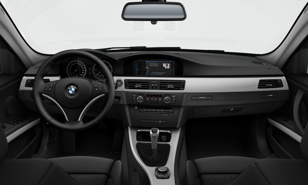 Interior of 2011 BMW 320d EfficientDynamics Edition (E90 (MUE)), VIN WBAPP51010F067657