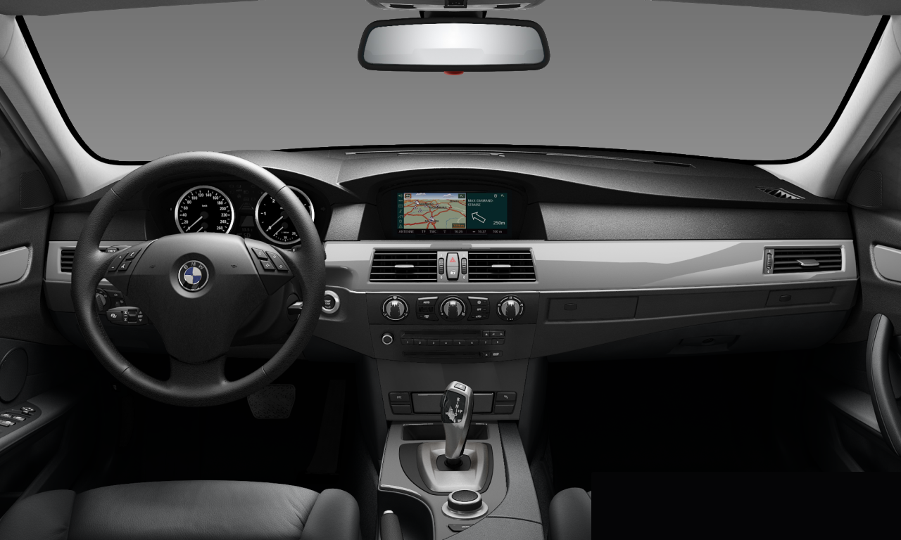 Interior of BMW 525d (E61 (MUE)), VIN WBAPX51090CU00303