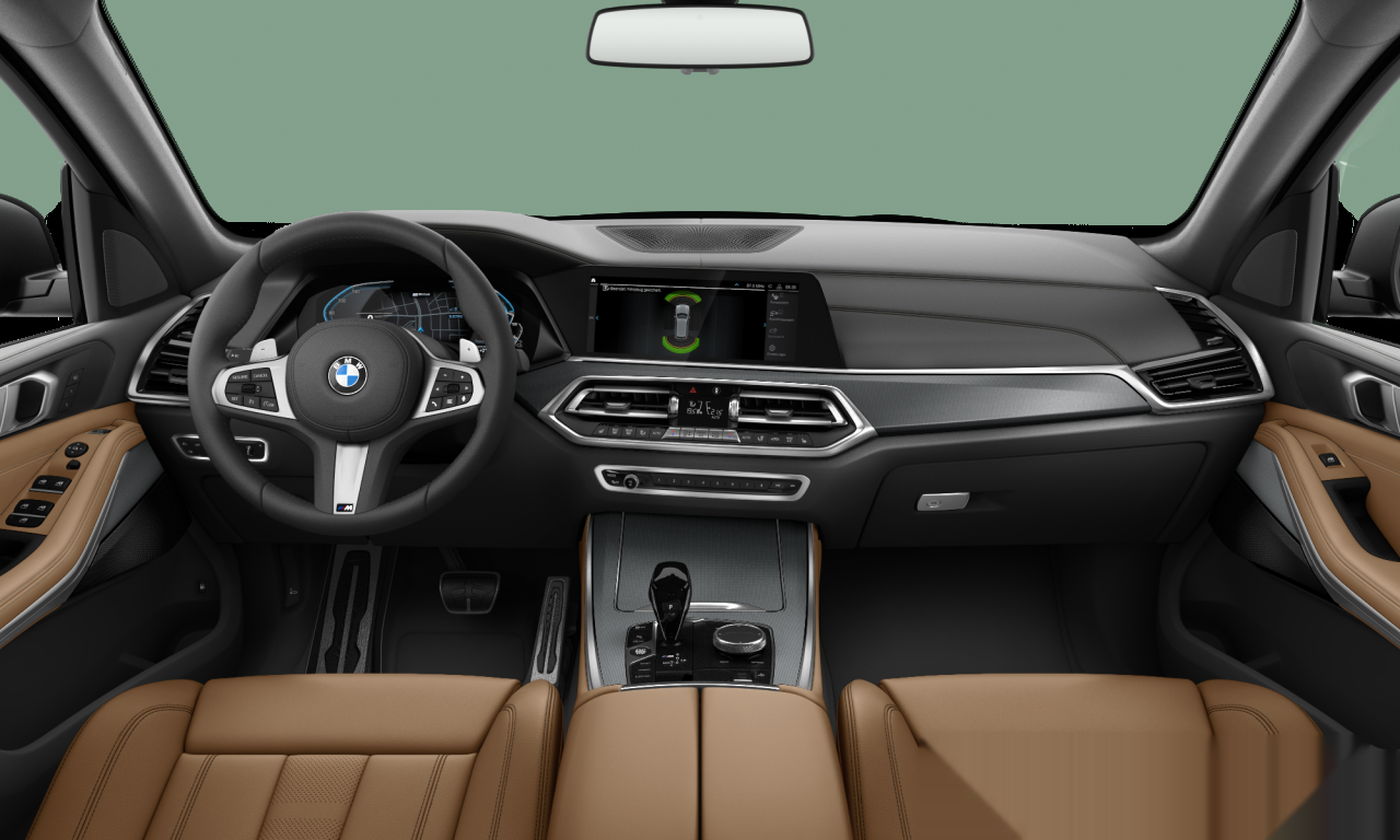 Interior of BMW X5 xDrive45e (G05), VIN WBATA610409G82775