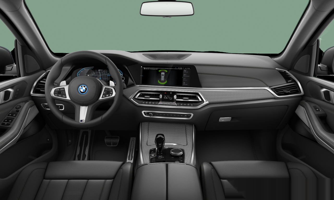 Interior of BMW X5 xDrive45e (G05), VIN WBATA620109M80438