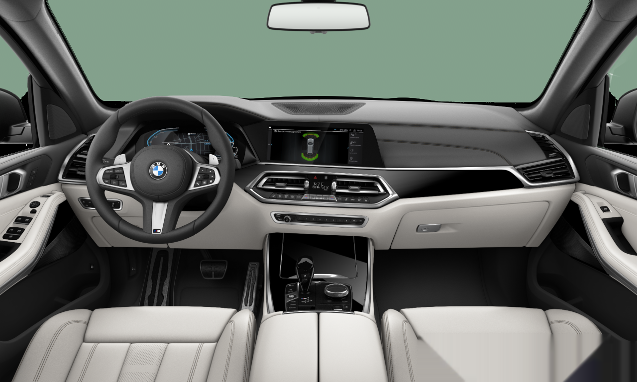 Interior of BMW X5 xDrive45e (G05), VIN WBATA620709H08039