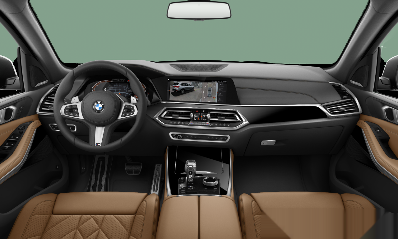 Interior of BMW X5 xDrive40d (G05), VIN WBATH410409P56919