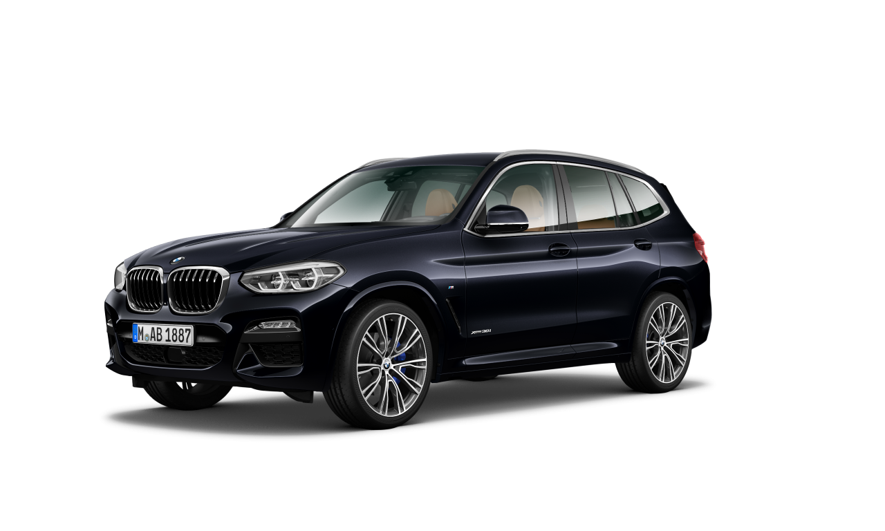 Exterior of BMW X3 xDrive30i (G01), VIN WBATR92000LA49086