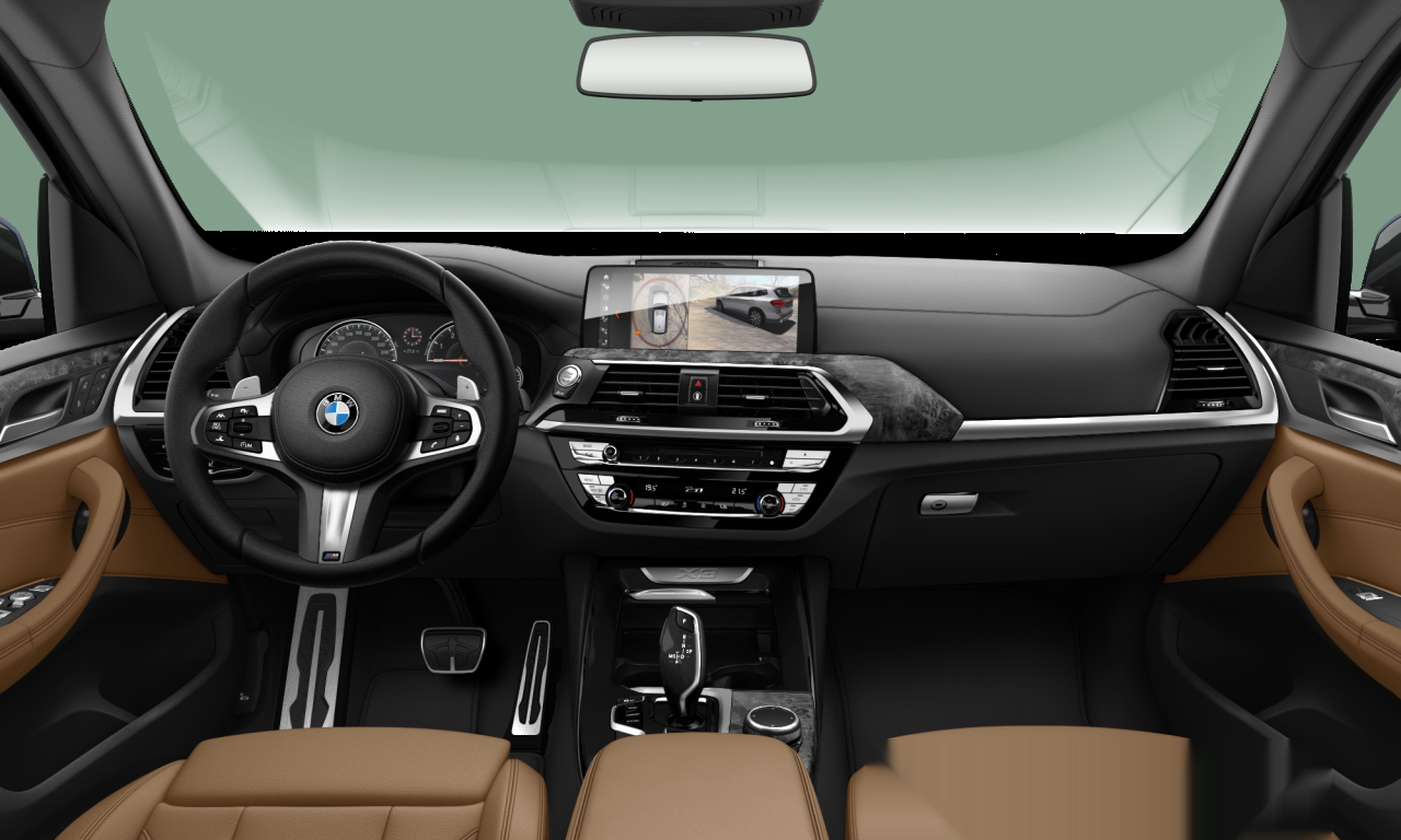 Interior of BMW X3 xDrive30i (G01), VIN WBATR92000LA49086