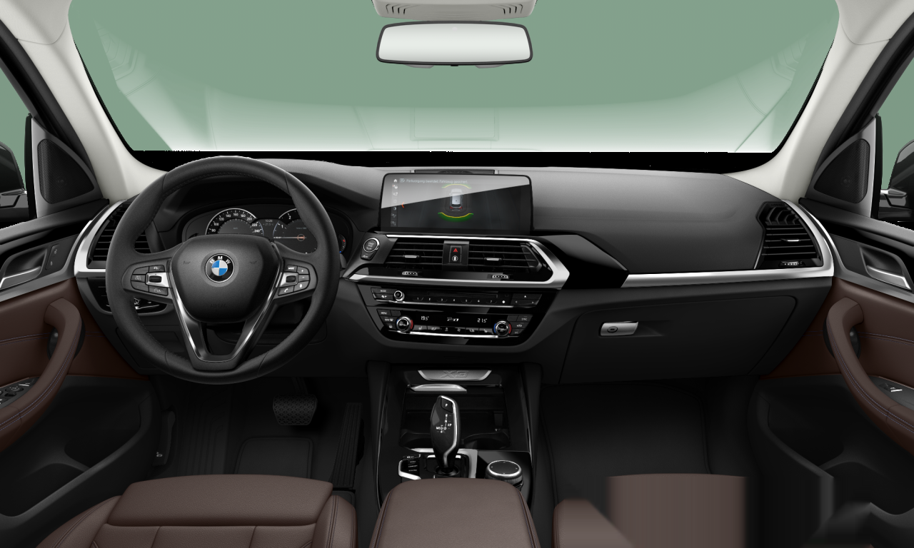 Interior of BMW X3 xDrive30i (G01), VIN WBATR95080NA39826