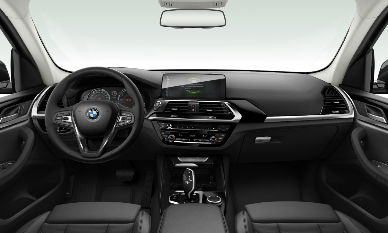 Interior of 2017 BMW X3 xDrive20d (G01), VIN WBATX31010LC23882