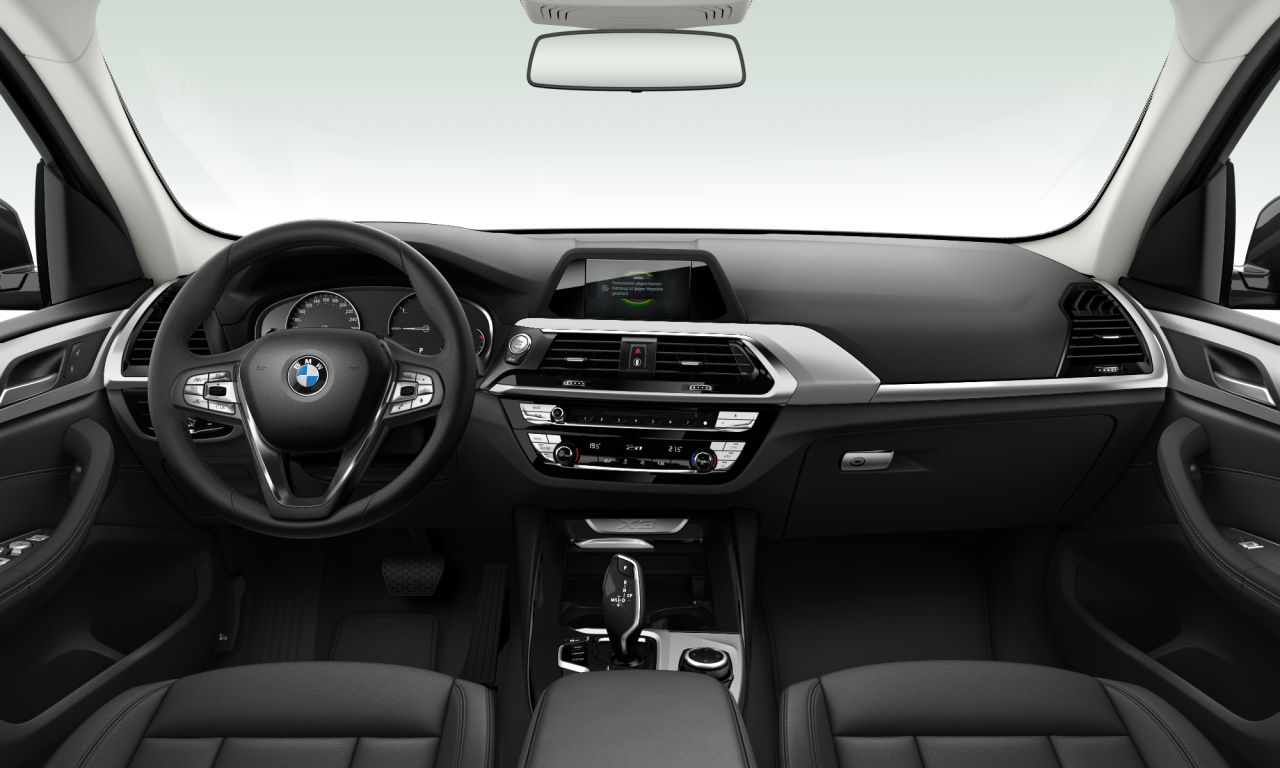 Interior of BMW X3 xDrive20d (G01), VIN WBATX31050LC26462