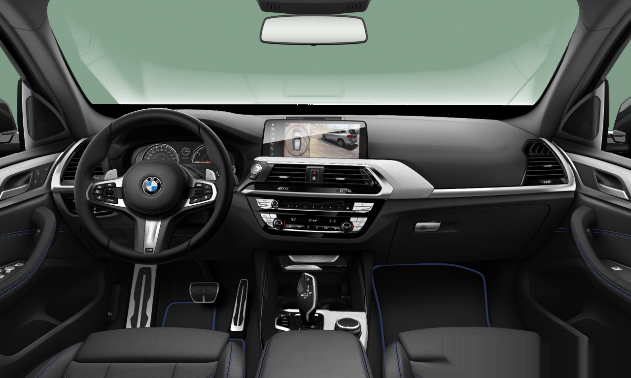 Interior of 2017 BMW X3 xDrive20d (G01), VIN WBATX32000LB22864
