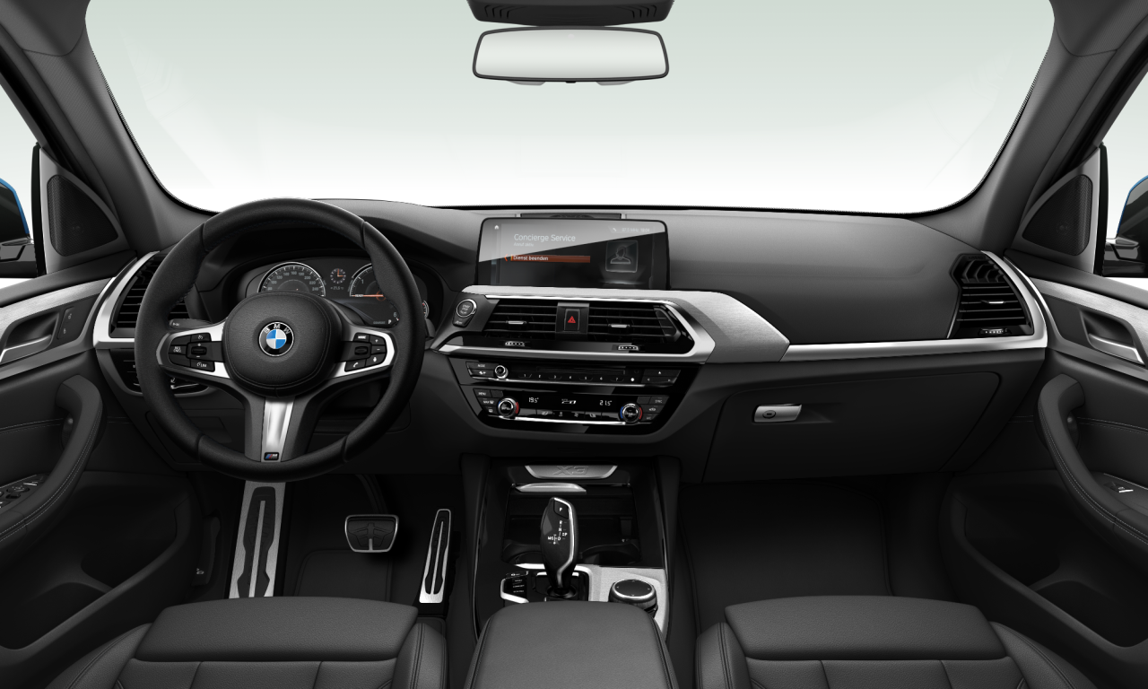 Interior of 2017 BMW X3 xDrive20d (G01), VIN WBATX32020LA47777