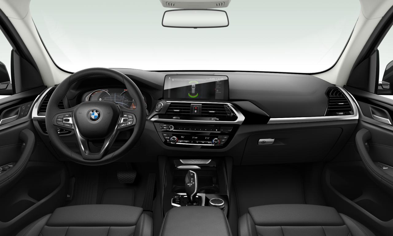 Interior of BMW X3 xDrive20d (G01), VIN WBATX32050LR76150