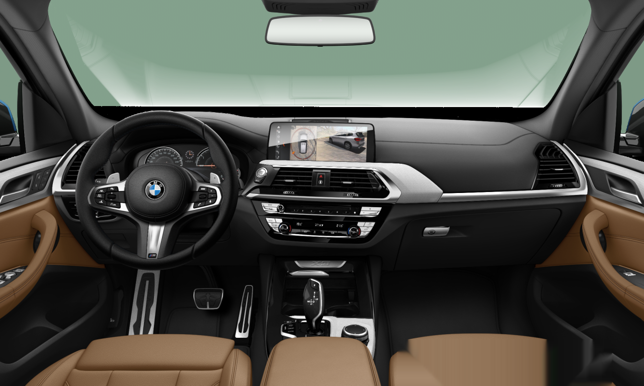 Interior of BMW X3 xDrive20d (G01), VIN WBATX32080LB20702