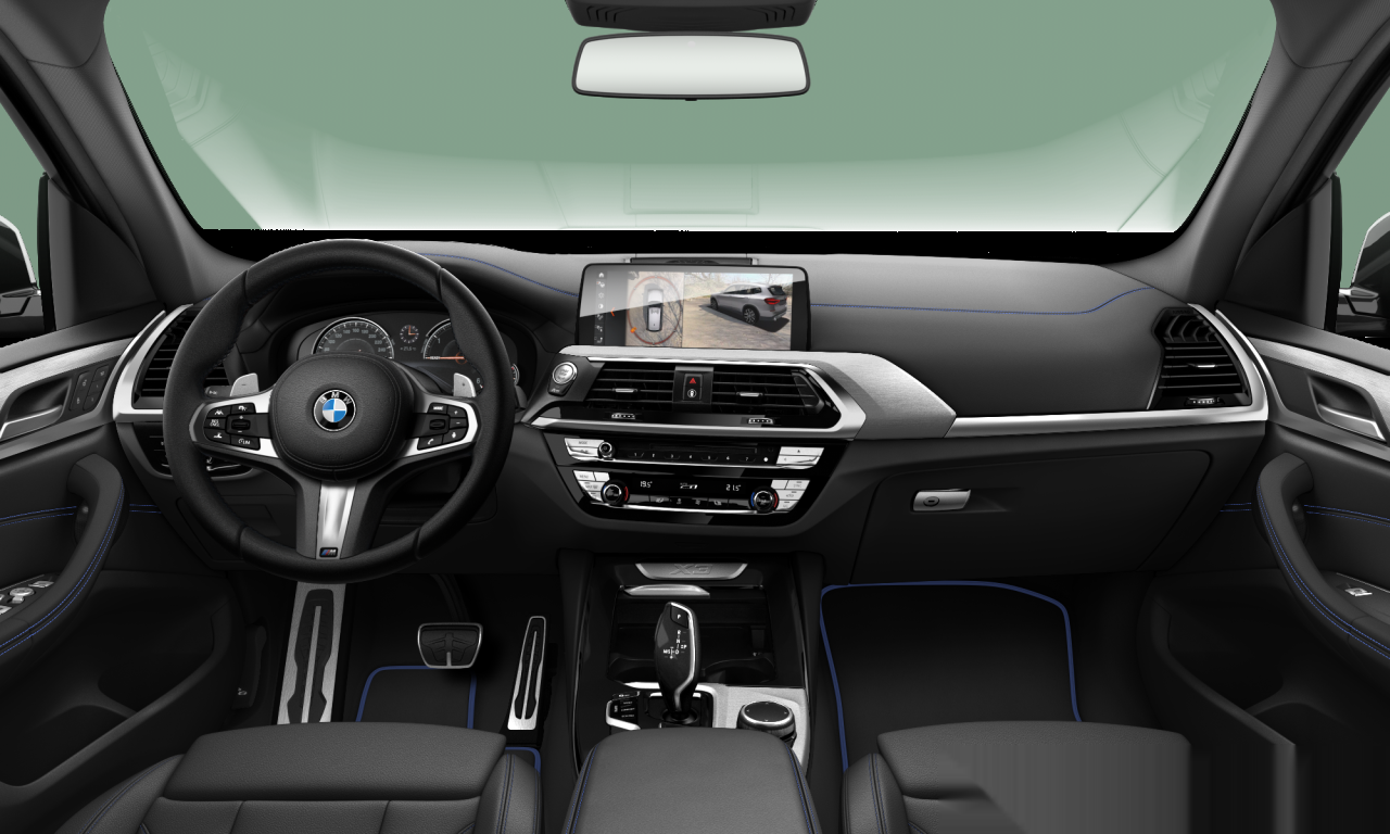 Interior of BMW X3 xDrive30d (G01), VIN WBATX720X0LB17243