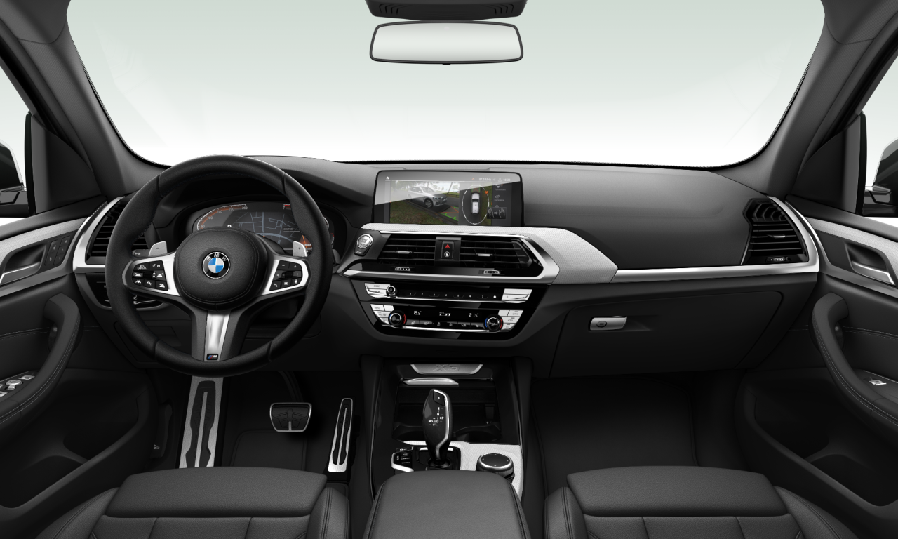 Interior of BMW X3 xDrive30i (G01), VIN WBATY520009C41116