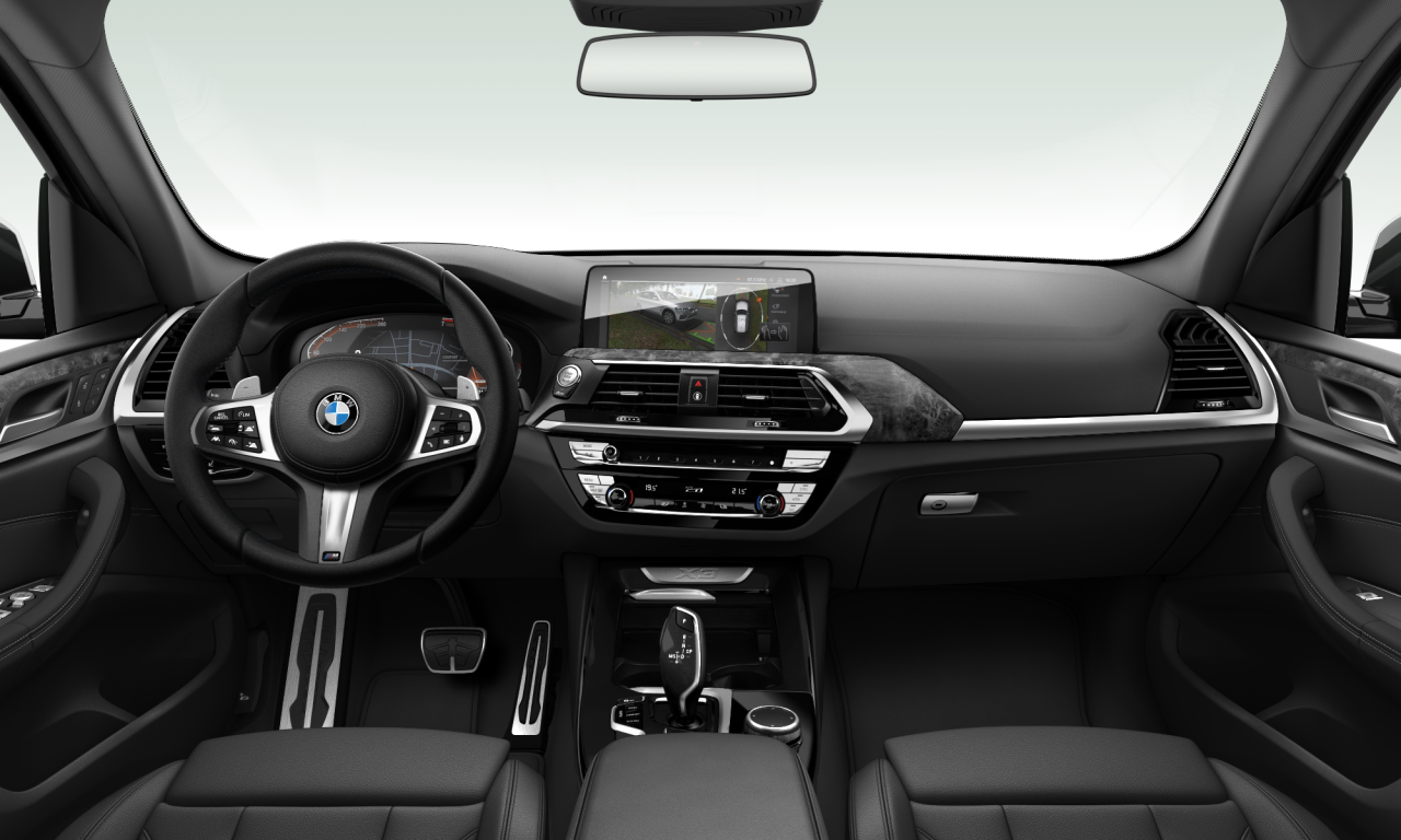 Interior of BMW X3 xDrive30i (G01), VIN WBATY56020N058962