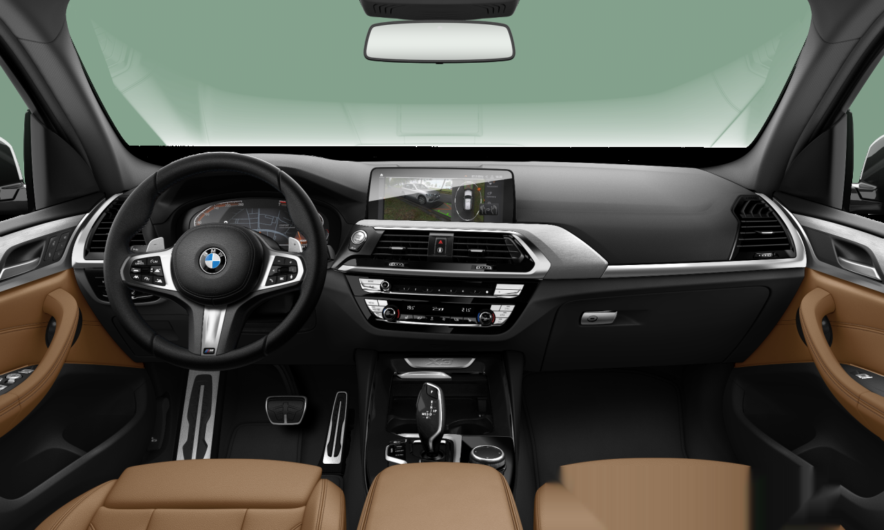 Interior of BMW X3 xDrive30i (G01), VIN WBATY56080N079282