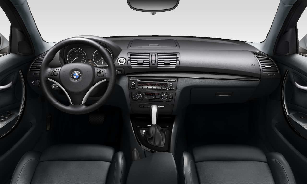 Interior of BMW 120i (E87 (MUE)), VIN WBAUD32080PF47478