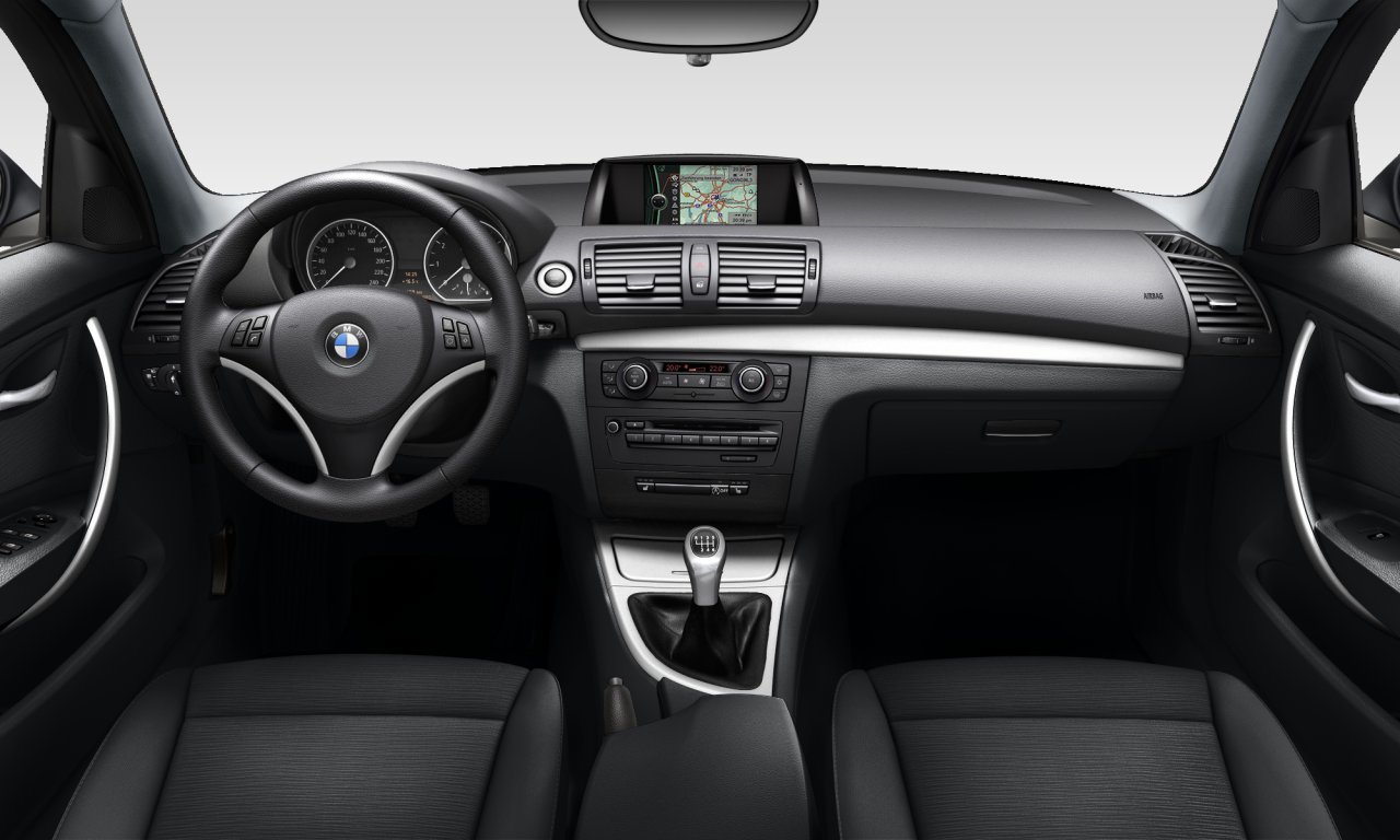 Interior of BMW 118d (E87 (MUE)), VIN WBAUD71010P283624