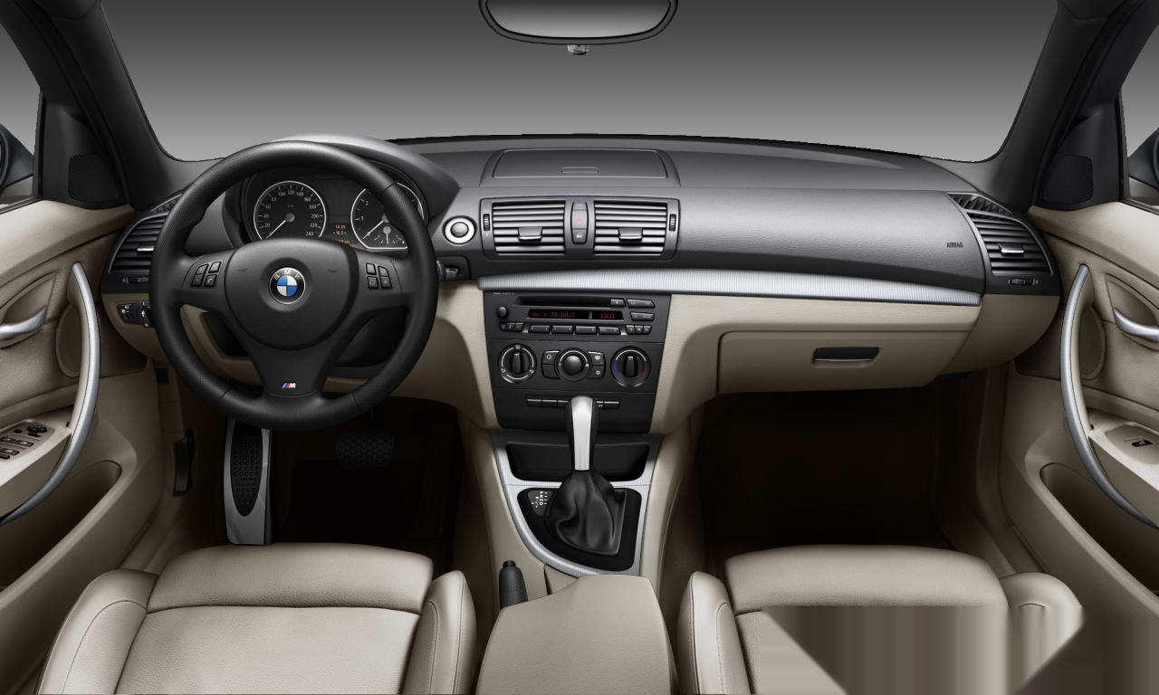Interior of BMW 118d (E87 (MUE)), VIN WBAUD71010P314838
