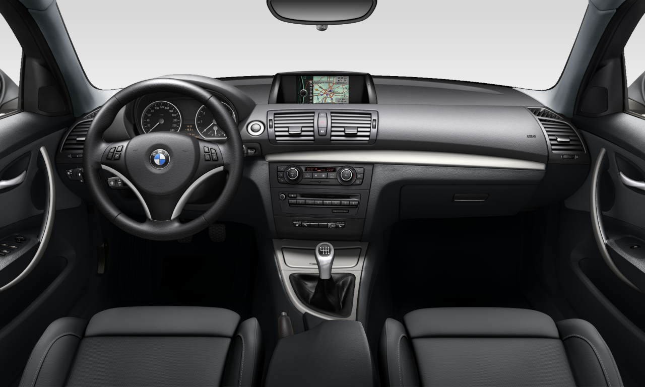 Interior of BMW 118d (E87 (MUE)), VIN WBAUD71020PY89790