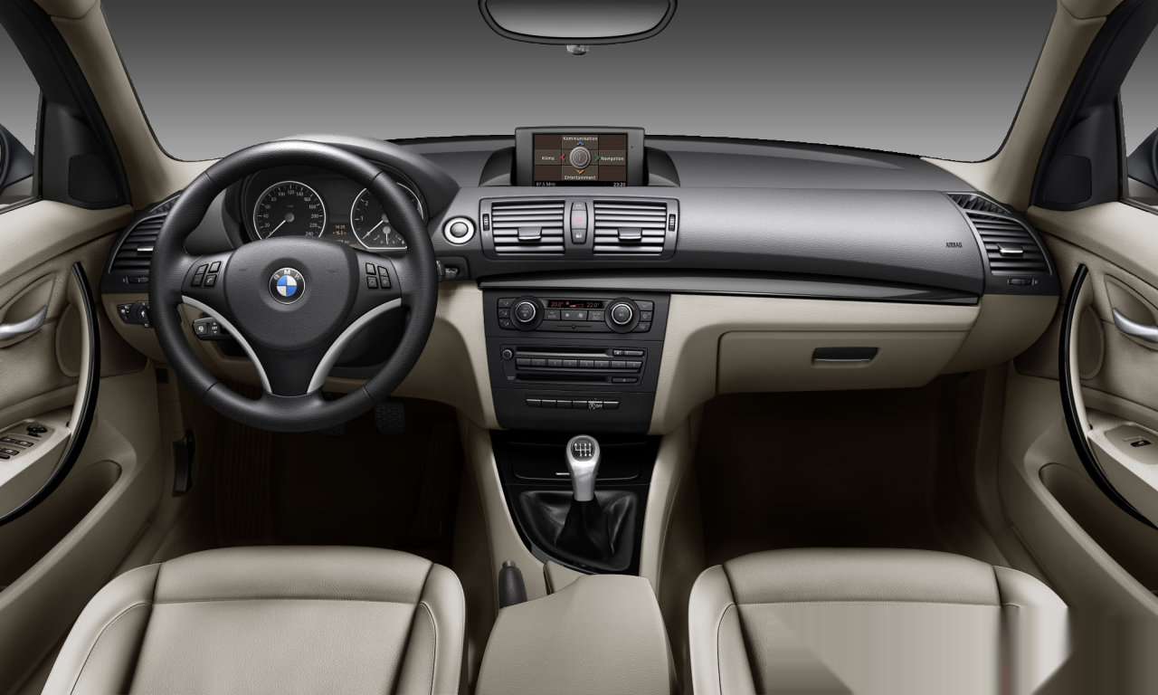 Interior of BMW 120d (E87 (MUE)), VIN WBAUD91090PZ01669