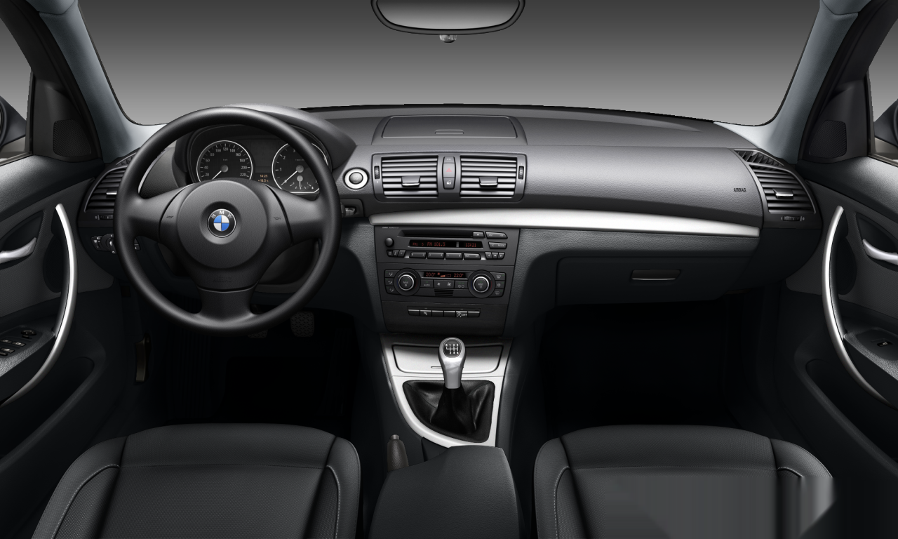 Interior of BMW 116i (E87 (MUE)), VIN WBAUE31030E069879