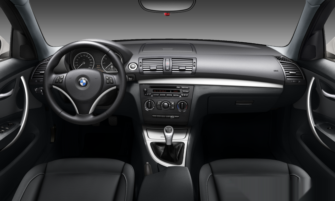 Interior of BMW 118i (E87 (MUE)), VIN WBAUE720X0E011273