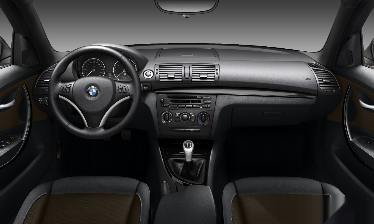 Interior of 2010 BMW 116d (E87 (MUE)), VIN WBAUH51010E324631