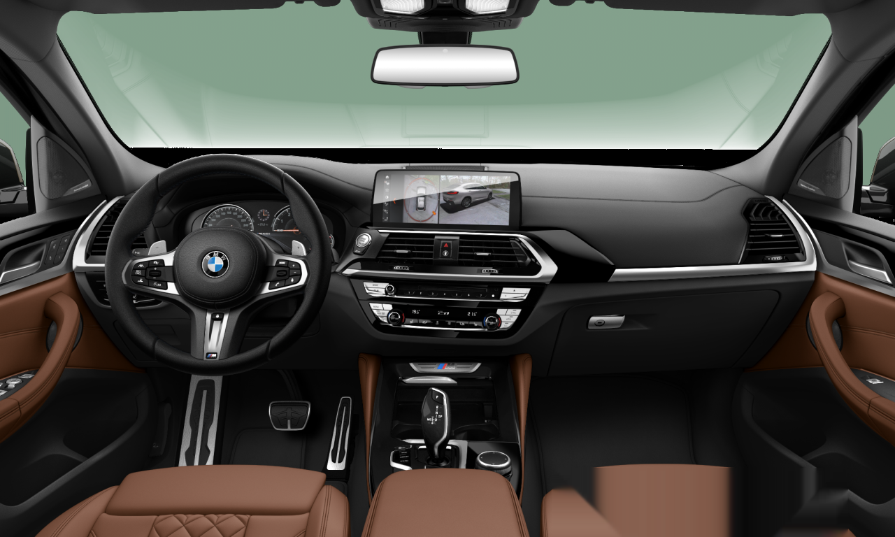 Interior of BMW X4 M40i (G02), VIN WBAUJ51010LM18007