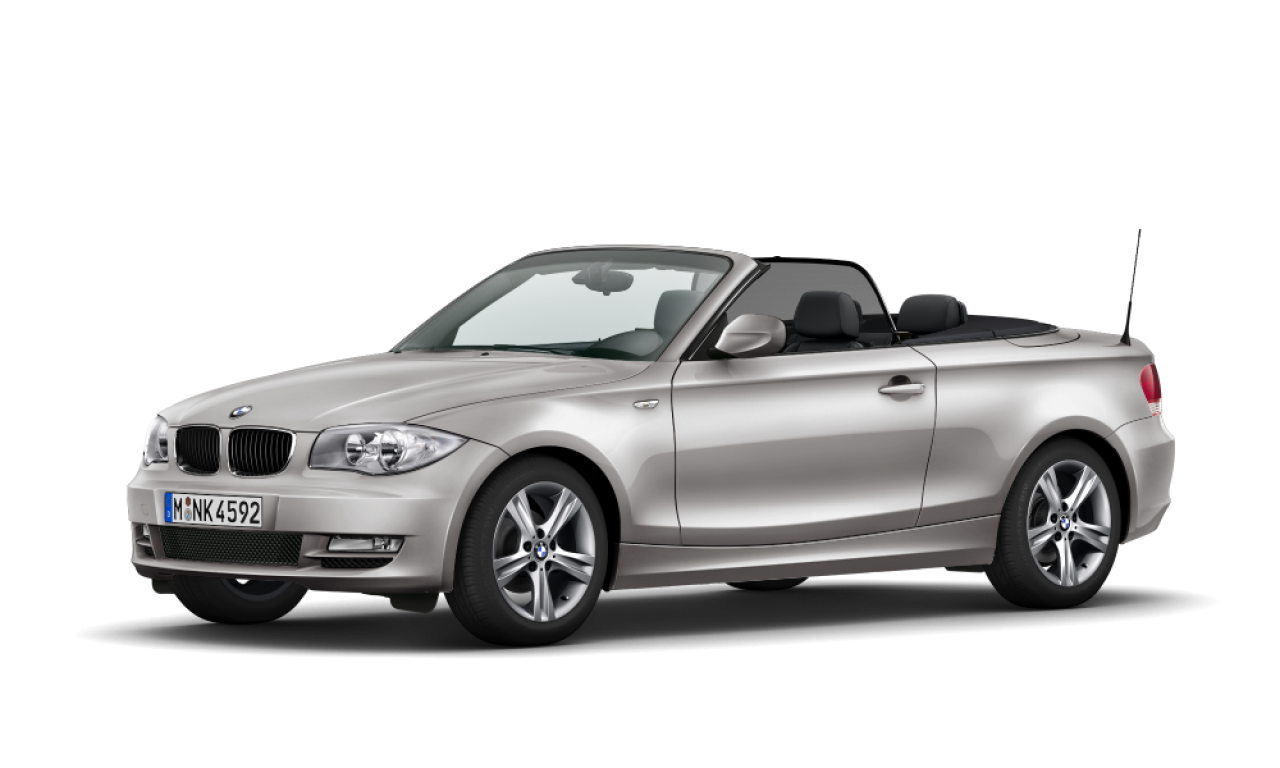 Exterior of 2009 BMW 125i (E88), VIN WBAUL92020VL00665