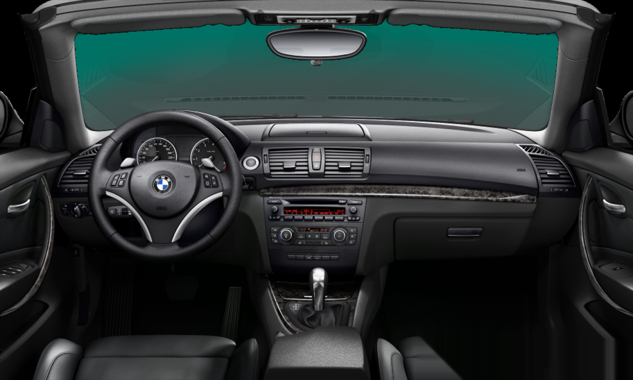 Interior of 2009 BMW 125i (E88), VIN WBAUL92020VL00665