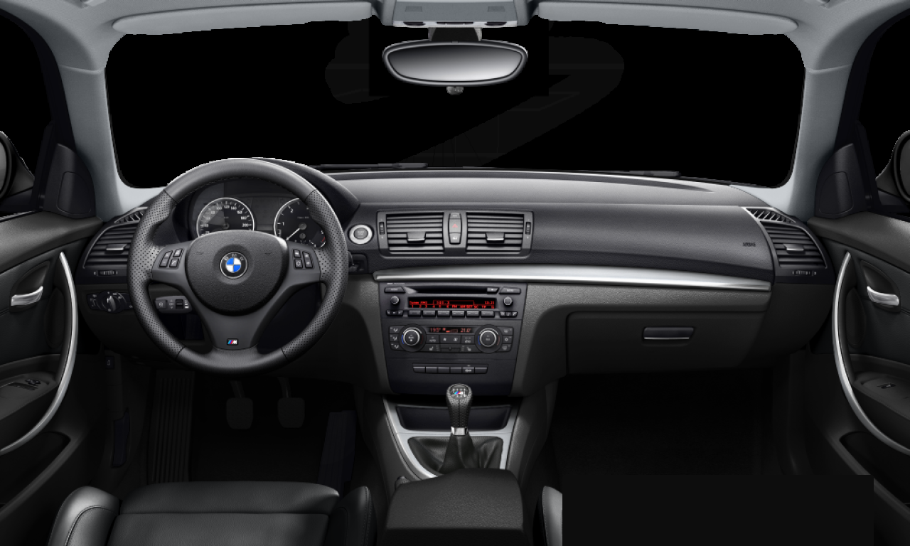 Interior of BMW 118d (E82), VIN WBAUR11090VM15300