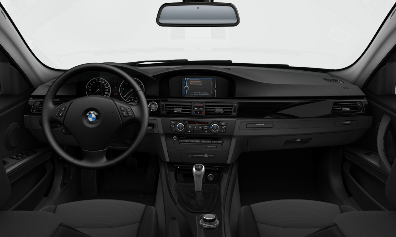 Interior of BMW 320i (E91 (MUE)), VIN WBAUS91040A185594