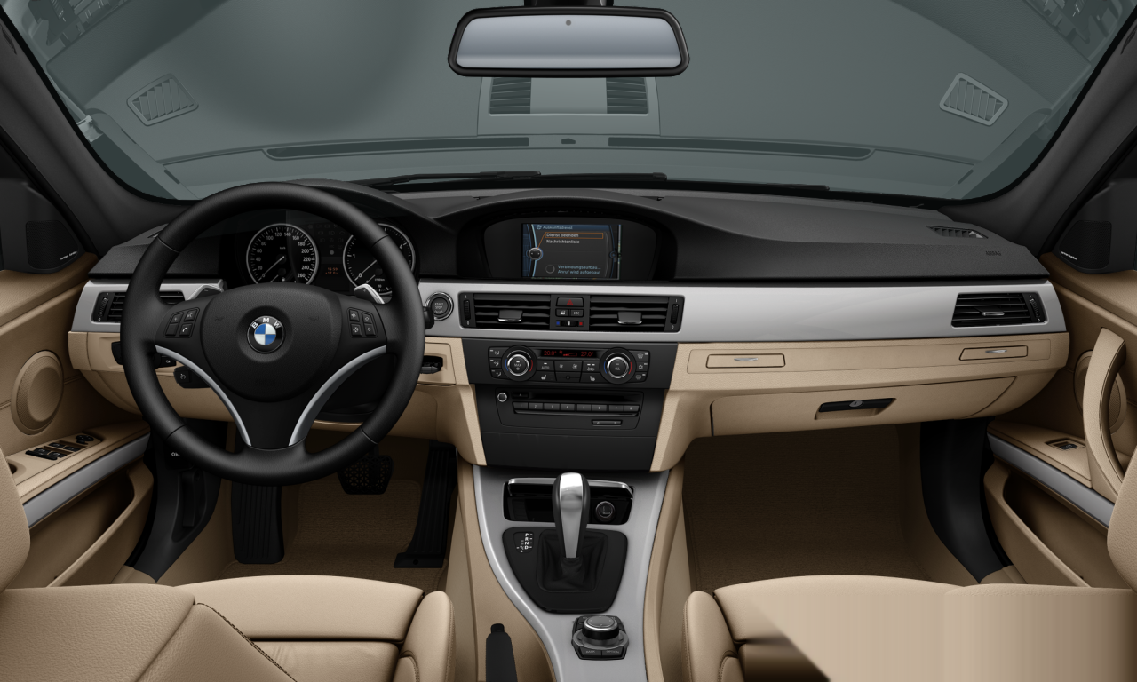 Interior of BMW 335i (E91 (MUE)), VIN WBAUV91060A755053