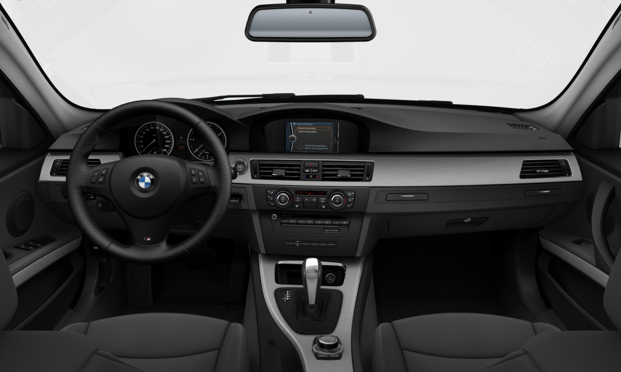 Interior of BMW 320d (E91 (MUE)), VIN WBAUY110X0F040742