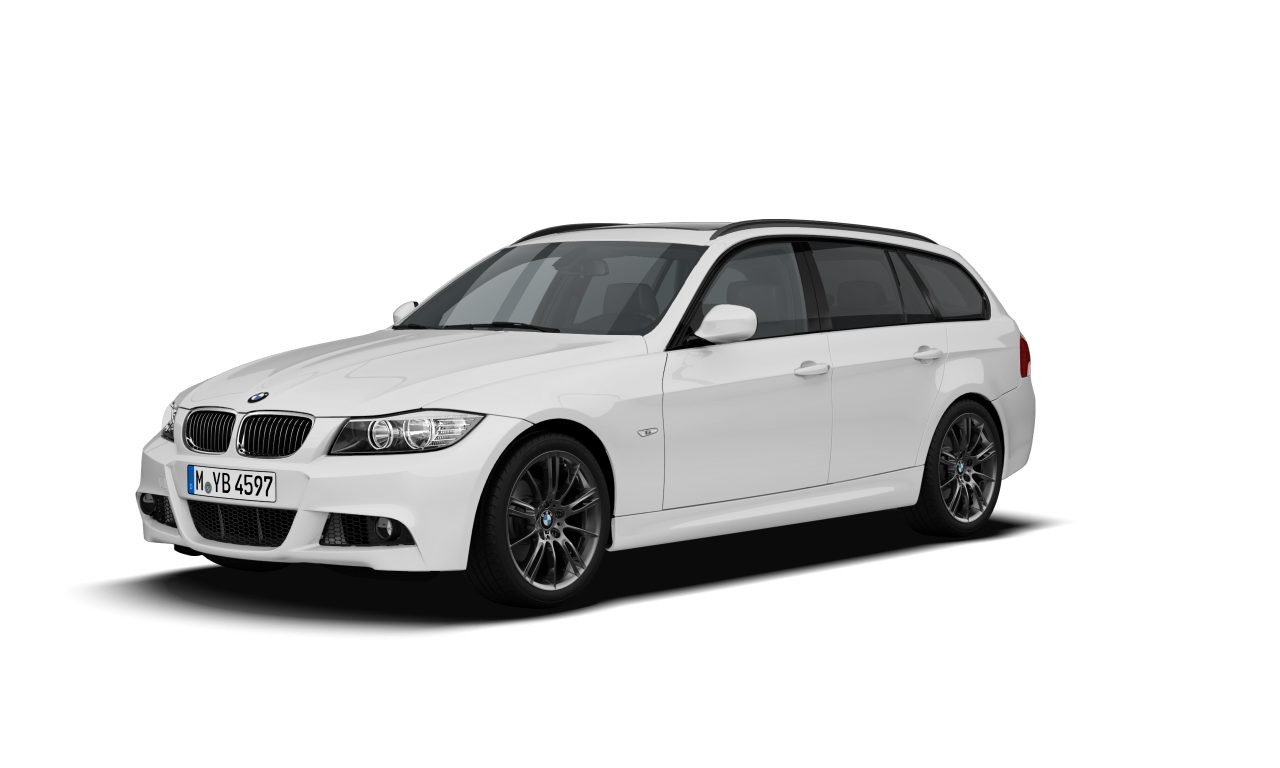Exterior of BMW 320d (E91 (MUE)), VIN WBAUY12020F210980