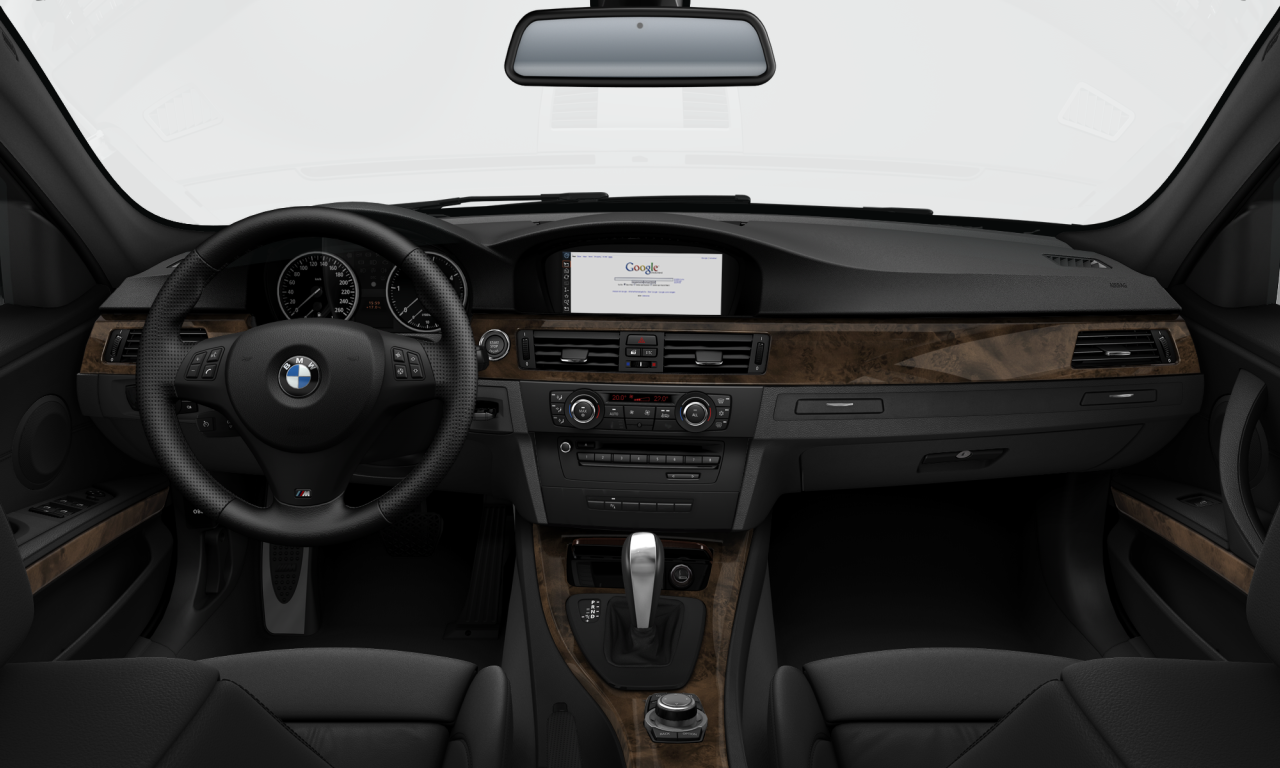 Interior of BMW 320d (E91 (MUE)), VIN WBAUY12030A945190