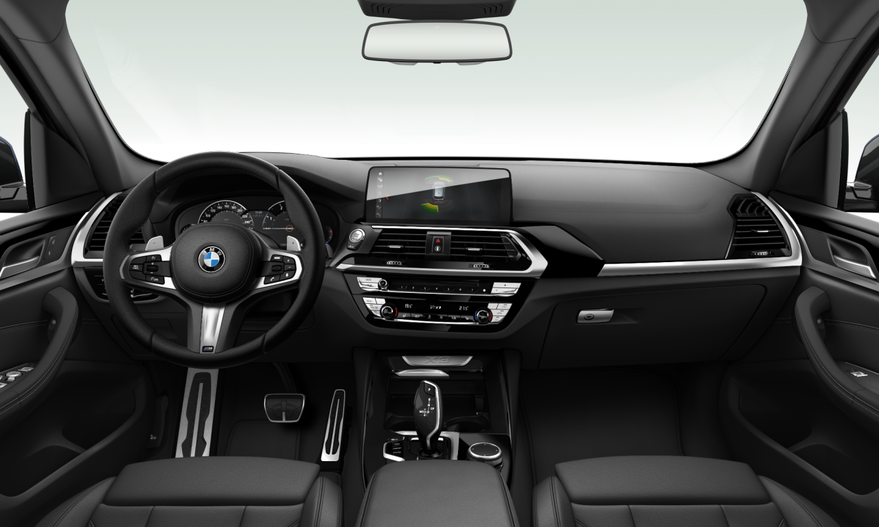Interior of BMW X3 xDrive20d (G01), VIN WBAUZ31040LD23912