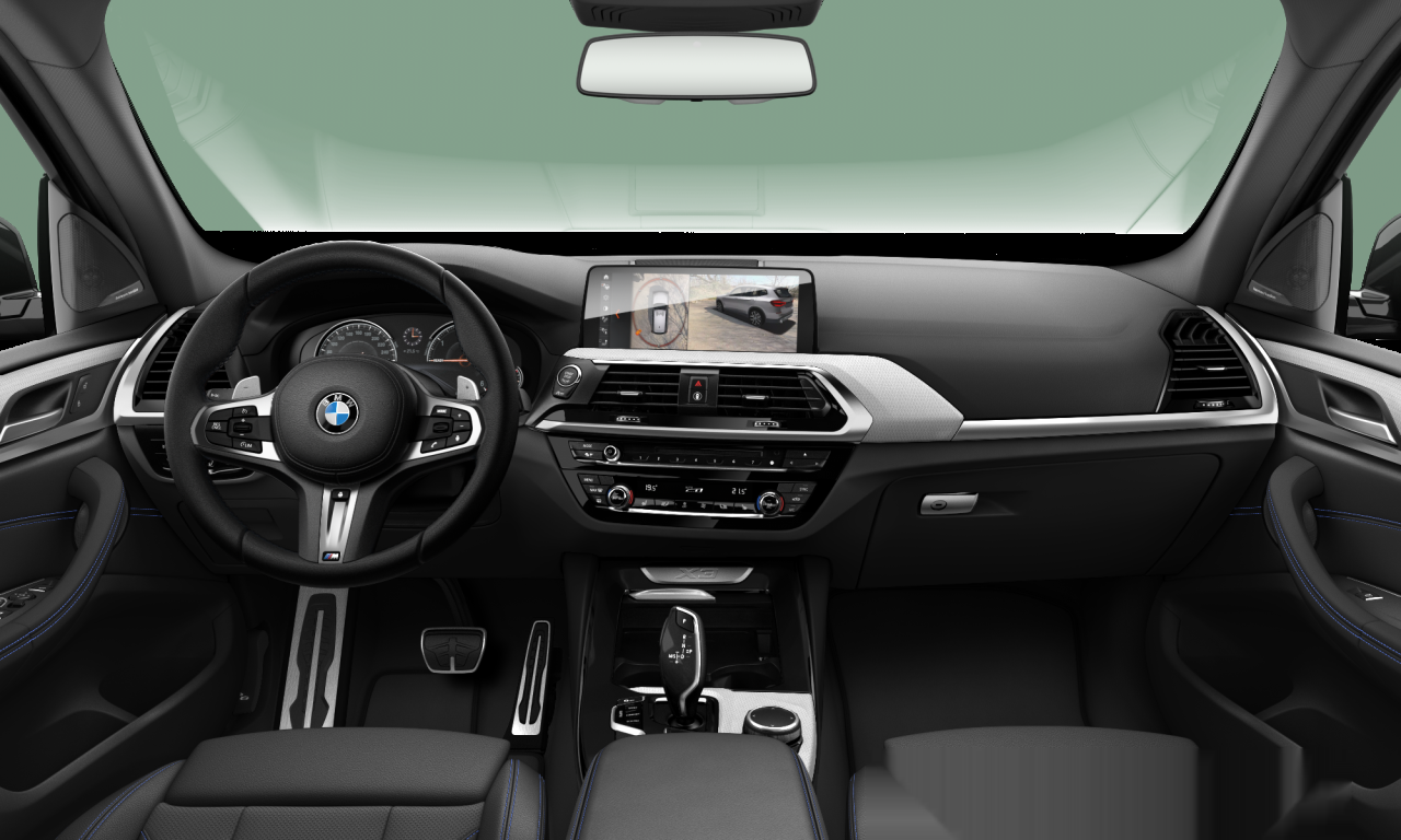 Interior of BMW X3 xDrive20d (G01), VIN WBAUZ35070NE42715