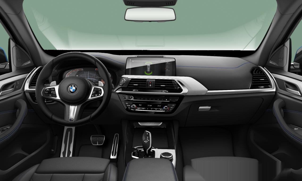 Interior of BMW X3 xDrive20d (G01), VIN WBAUZ36060N023072